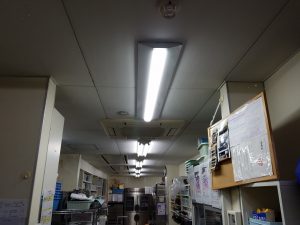 愛知県一宮市にて照明器具取替電気工事