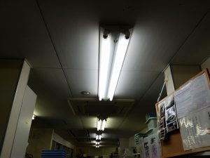 愛知県一宮市にて照明器具取替電気工事